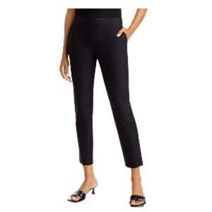 Theory Thaniel Approach Stretch Cropped Pants in Black 6 NWT